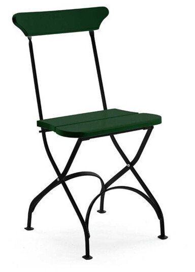 Byarums bruk Classic no.2 stol Svart/grønnlakkert furu Svart