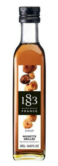 1883 Sirup Ristet Hasselnød Fl 100 1883 Sirup Ristet Hasselnød Fl 100