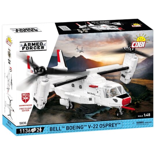 Cobi Armed Forces Byggesett 1151 Deler Bell Boeing V22 Osprey