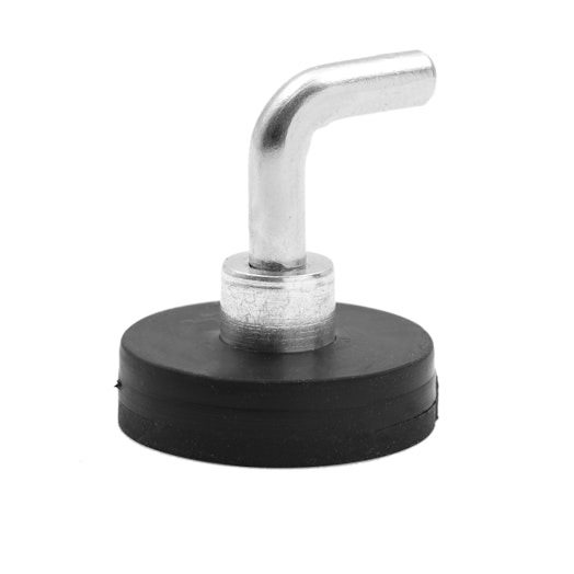 Krokmagnet 22 mm sort – neodymmagnet for oppheng