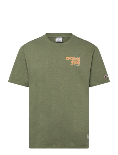 Champion Ss Tee Khaki green XS