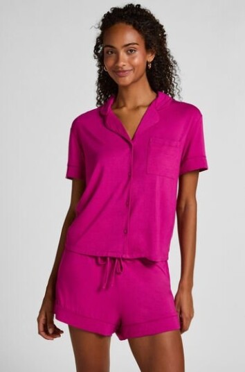 Hunkemöller Essential shorts i jerseystoff Rosa