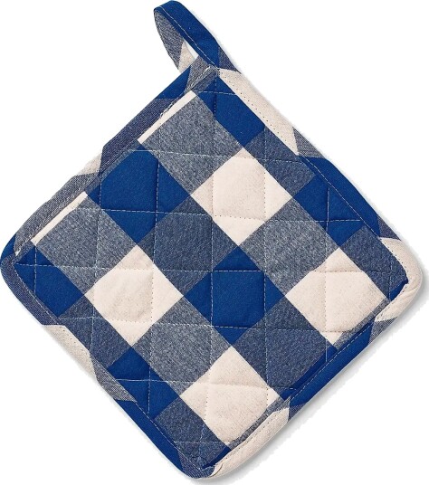 Midnatt Pot Holder Bell Blue 20X20CM Midnatt Pot Holder Bell Blue 20X20CM
