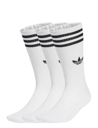 adidas Originals 3S High Cr S 3P - White - 34-36 adidas Originals 3S High Cr S 3P - White - 34-36
