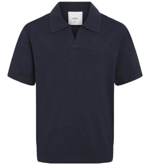 Grunt Polo Strikk GrBanthat Navy Grunt 16 år 176 Polo Blå