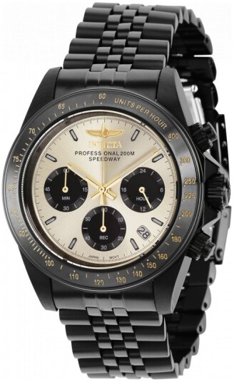 Invicta Herreklokke 36738 Speedway Champagnefarget/Stål Ø39.5 mm Invicta Herreklokke 36738 Speedway Champagnefarget/Stål Ø39.5 mm