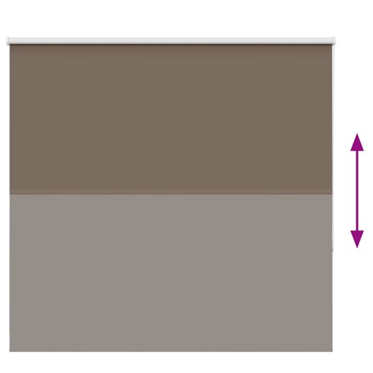 Rullegardin lystette 160x130 cm stoff bredde 156,6 cm polyester 8721158320728 Rullegardin lystette 160x130 cm stoff bredde 156,6 cm polyester 8721158320728
