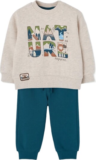 Boboli Set Fleece For Boy  Bci   BEIGE   110
