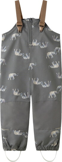 Name It Softshellbukse Alfa Quiet Shade Elephant