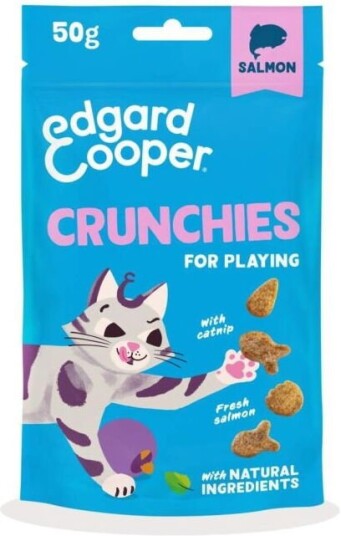 Edgard & Cooper™ Edgard&Cooper Crunchies Kattegodbiter Laks & Kylling 50 G