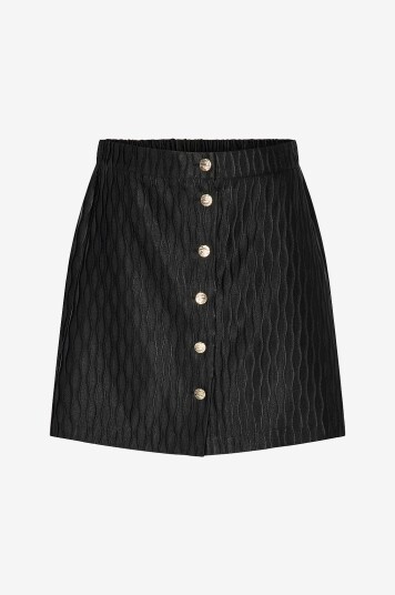 YAS Skjørt yasRipple HW Skirt S. Svart YAS Skjørt yasRipple HW Skirt S. Svart