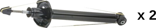 RIDEX 854S20790 Støtdemper