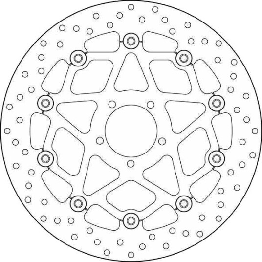 BREMBO 78B408B1 Bremseskive