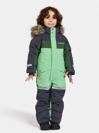 Didriksons Bjärven Vinterdress Dusty Lime 120