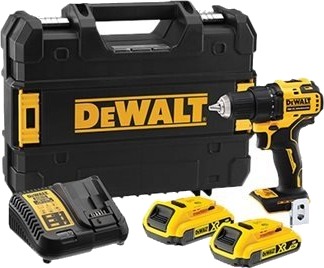 DeWalt DCD708D2T-QW Bormaskin 2x Batteri