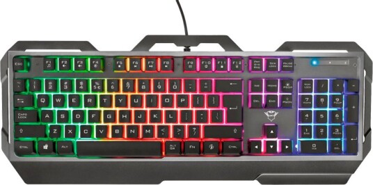 Trust GXT856 Torac Gamingtastatur med LED og Game-Mode-bryter