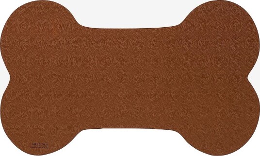 MiLLE W NORDISK DESIGN Glassbrikke hund S Brun