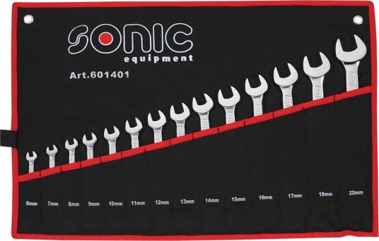 SONIC 601401 Kombinasjonsnøkkelsett