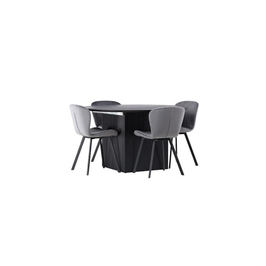 Venture Home Spisegruppe Venture Home Matilda med 4 Lilja Stoler GR23542