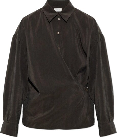 Lemaire, Dame, Bluser & Skjorter, Brun, S, Lemaire, Dame, Bluser & Skjorter, Brun, S,