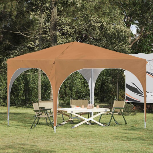 vidaXL Pop up Festtelt 290 x 290 x 245 cm Beige