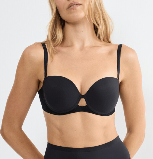 Triumph BH Comfort Contour Wired Padded Bra Svart D 70 Dame