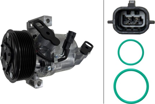 HELLA 8FK 366 202-151 AC-kompressor HELLA 8FK 366 202-151 AC-kompressor