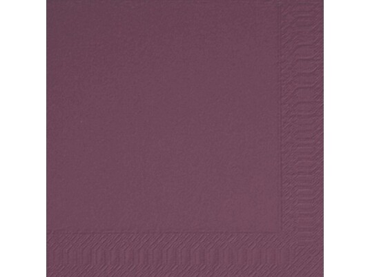 Kaffeserviet Duni 3-Lags 1/4 Fold 24X24cm Plum Kaffeserviet Duni 3-Lags 1/4 Fold 24X24cm Plum