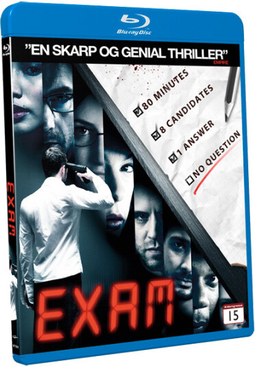 Exam Bluray