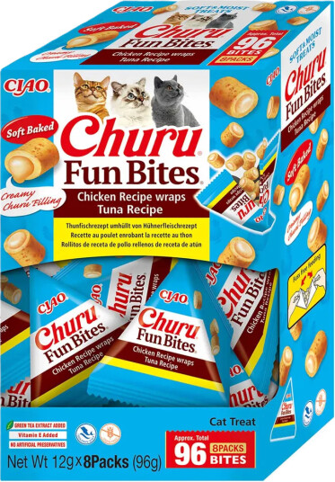 Churu Kattegodteri Fun Bites Tunfisk 12g x 8-pakk