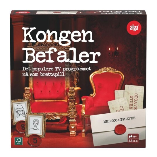 Kongen Befaler Alga Barnespill for 9+ år