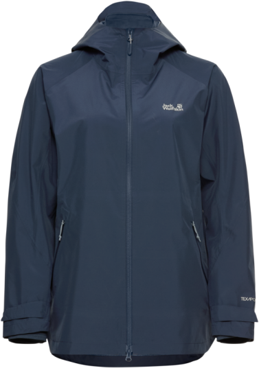 Jack Wolfskin Women"s Litestride 3in1 Jacket Midnight Sky L Jack Wolfskin Women"s Litestride 3in1 Jacket Midnight Sky L