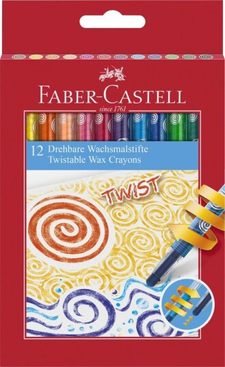 Faber Castell Fargestift Faber Skrublyanter 12 Pk