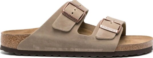 Birkenstock Unisex Arizona Oiled Leather Narrow Tobacco Brown 42 Birkenstock Unisex Arizona Oiled Leather Narrow Tobacco Brown 42