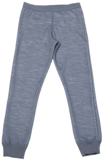 Joha Snowflake Leggings I Ull/bambus Ensfarget Blue Joha Snowflake Leggings I Ull/bambus Ensfarget Blue