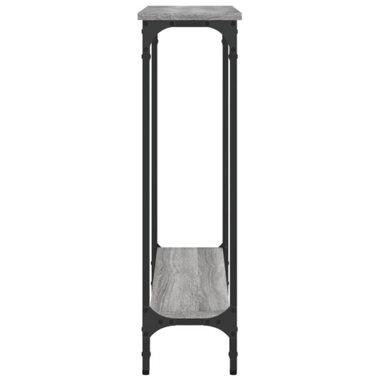Konsollbord grå sonoma 75x22,5x75 cm konstruert tre 8720845419745