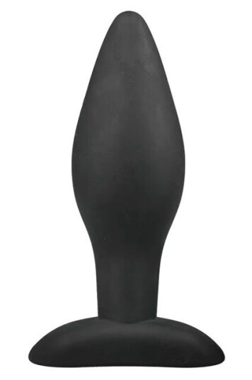 Easytoys Anal Collection Medium Black Silicone Buttplug Easytoys Anal Collection Medium Black Silicone Buttplug