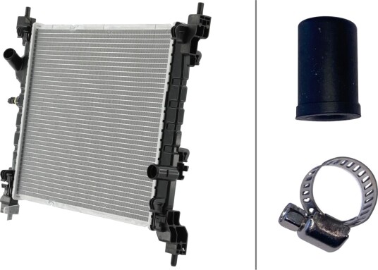 HELLA 8MK 366 304-341 Radiator, motorkjøling