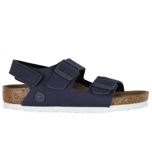 Birkenstock Sandaler Milan HL Rivet Logo Vegan Canvas Midni 27 Sandals Blå