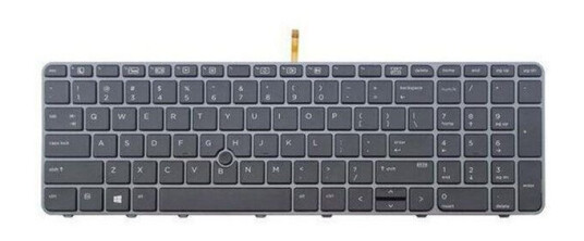 HP I KYBD BL W/PT STK 15W-SE/FI - Brbart tastatur - til utskifting