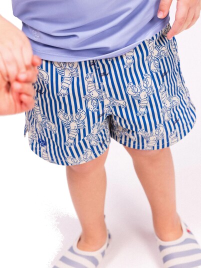 Swim Essentials Badebukse Lobster Bay Blue 98 104