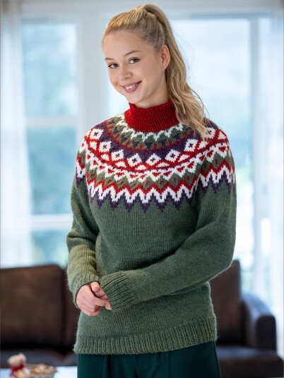Viking Garn 2334 3A Kraft Genser