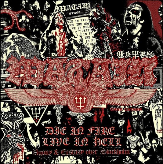 Watain  Die In Fire  Live In Hell  CD