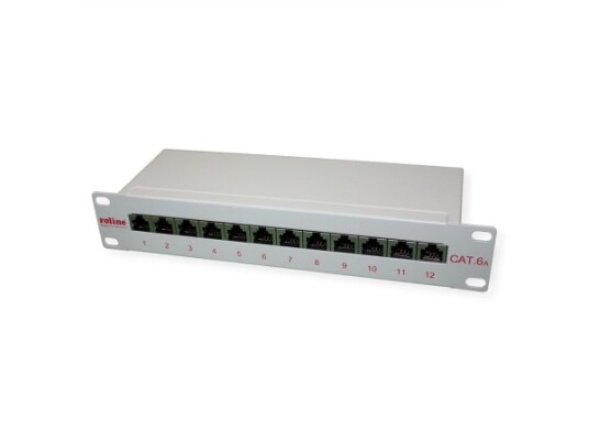 Roline 26.11.0316 Cat6a S/Utp Stp Grå Metall 1U 254 Mm
