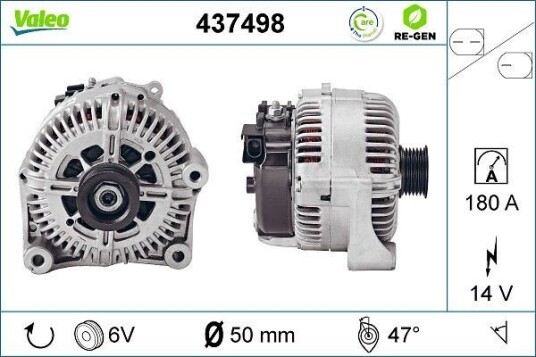 Dynamo VALEO 437498 Dynamo VALEO 437498