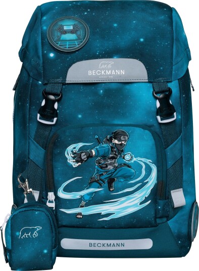 Beckmann Classic 1.Klasse Skolesekk 22 L, Ninja Master