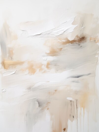 Plakat Abstrakt Kunst Lerret