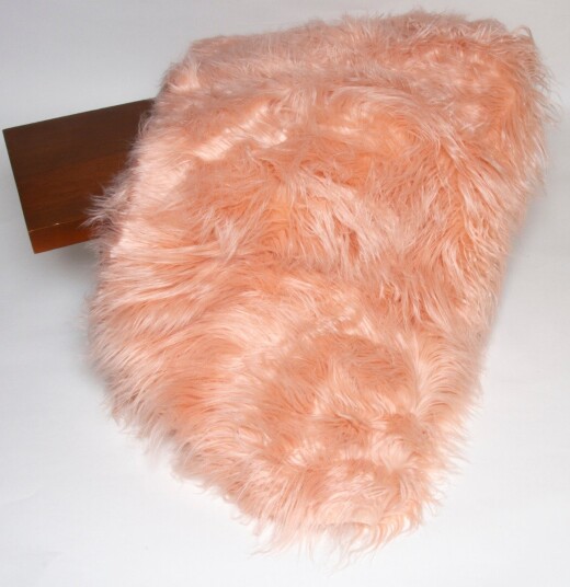 Pledd - Pels - 170x100 cm - Rosa