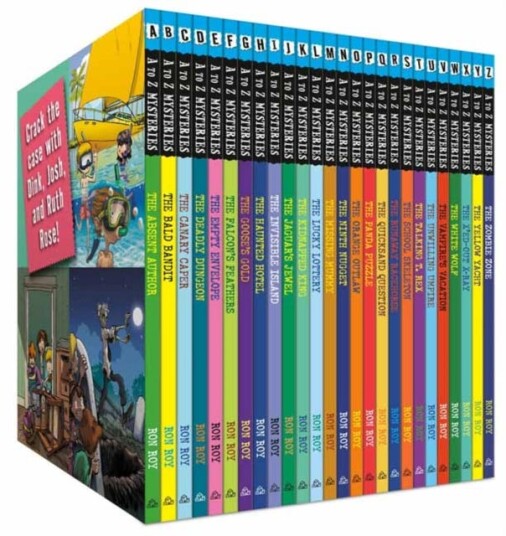A To Z Mysteries Boxed Set: Every Mystery From A To Z! Av Ron Roy