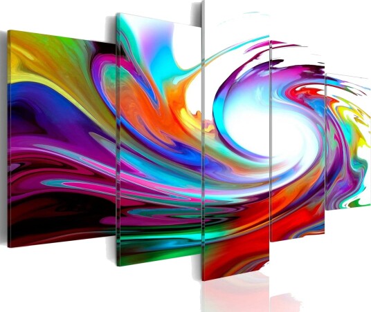 Bilde Rainbow Swirl 100x50 Artgeist sp. z o. o.